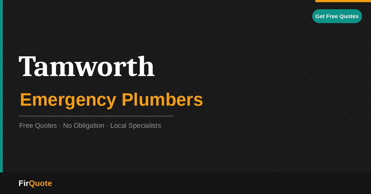 Tamworth Emergency Plumbers