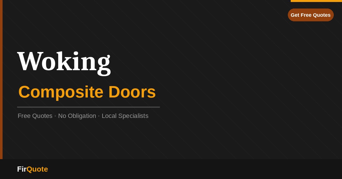 Woking Composite Doors