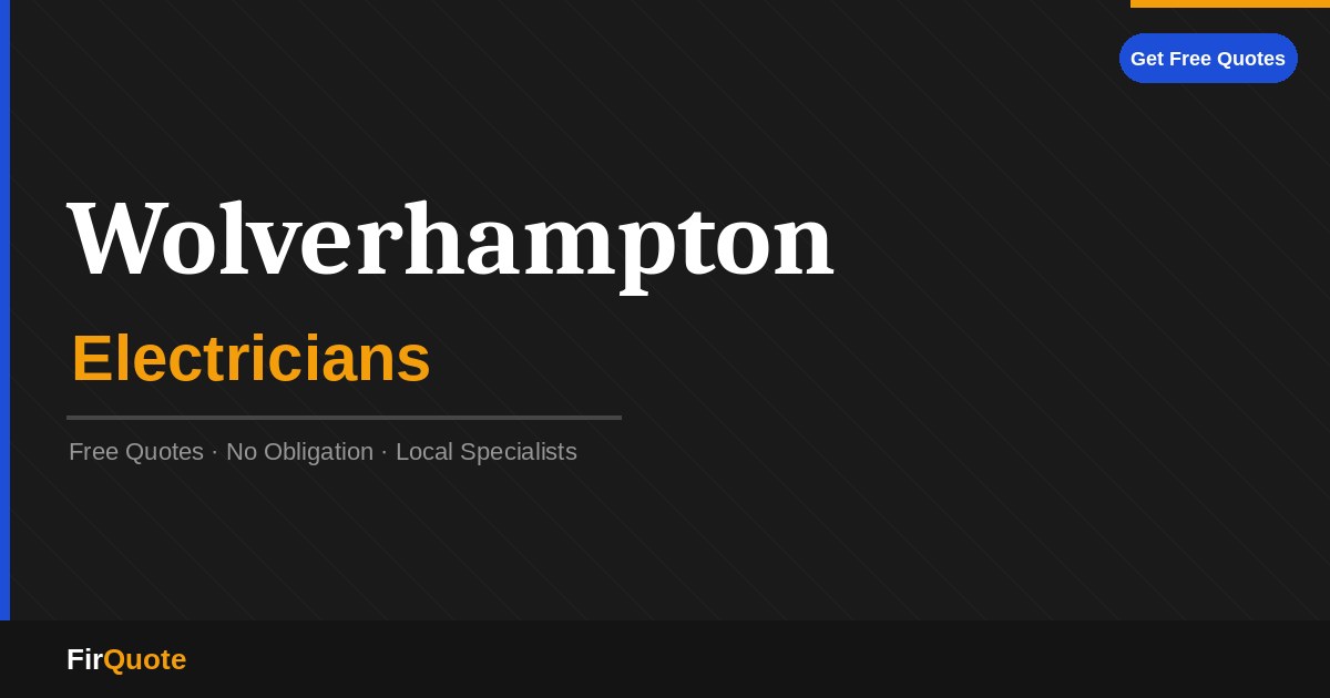 Wolverhampton Electricians