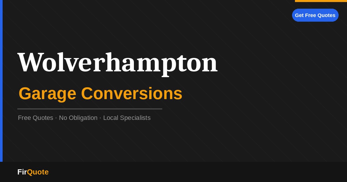 Wolverhampton Garage Conversions