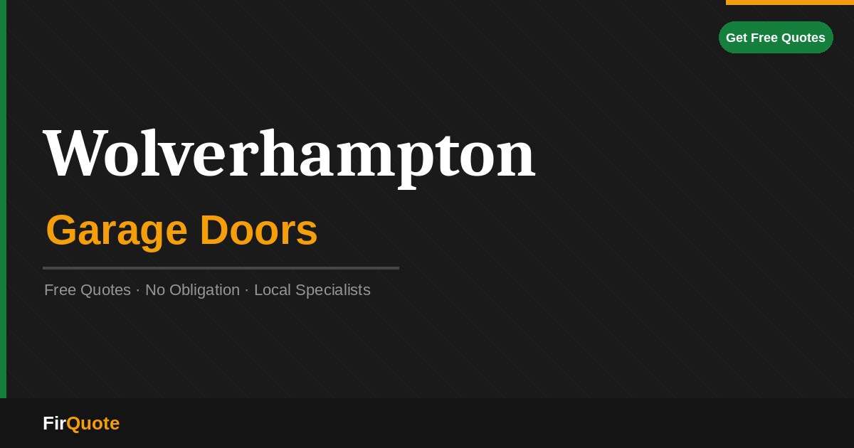 Wolverhampton Garage Doors