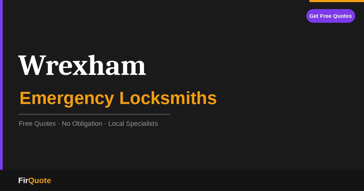 Wrexham Emergency Locksmiths