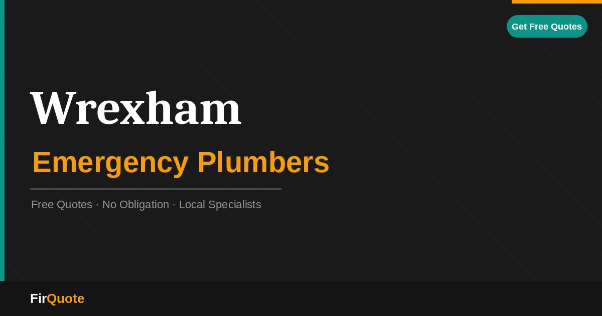 Wrexham Emergency Plumbers
