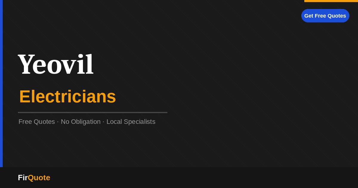 Yeovil Electricians