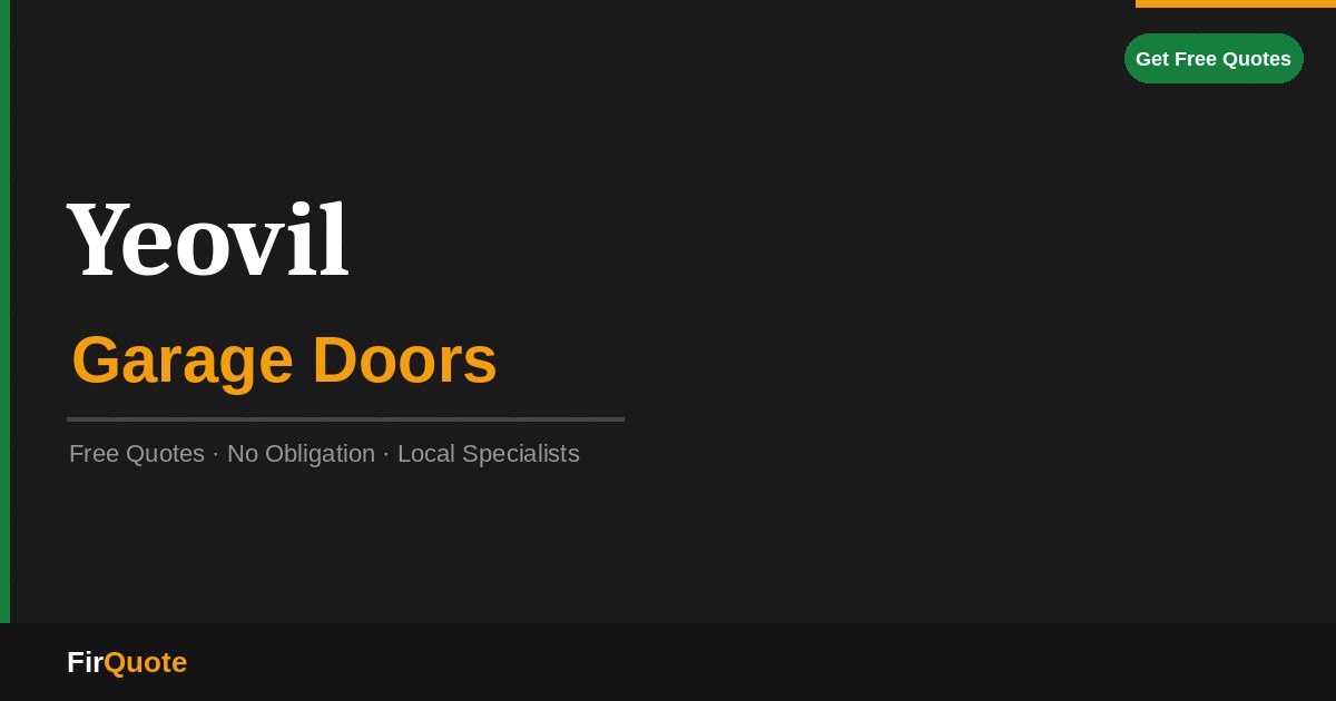 Yeovil Garage Doors
