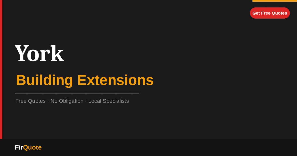 York Building Extensions