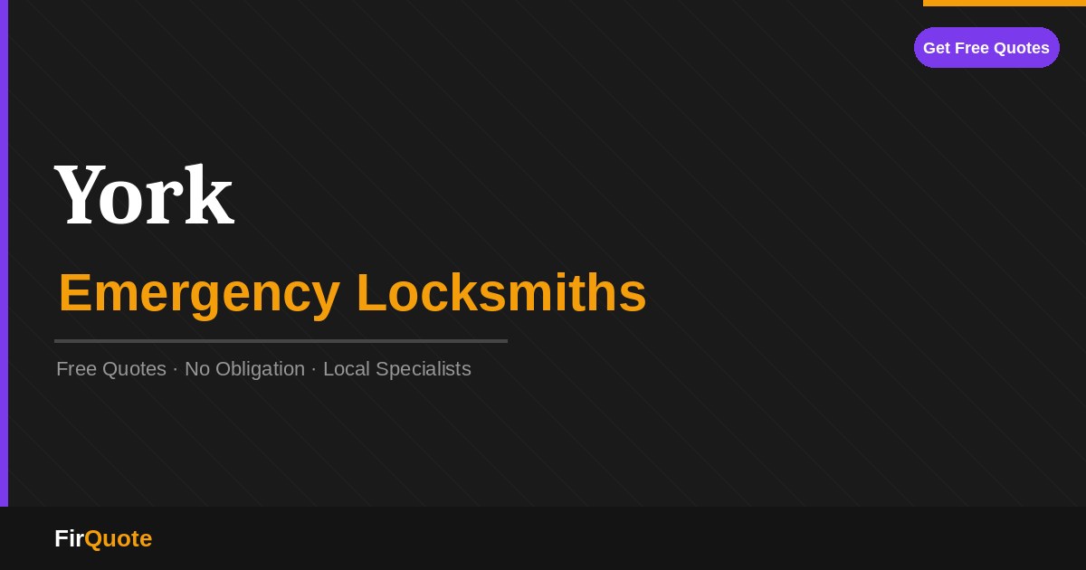 York Emergency Locksmiths