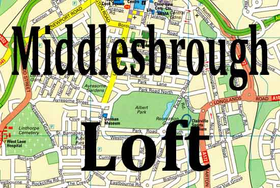Middlesbrough Map Loft